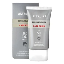 Altruist Zonnebrand Creme Face Fluid SPF 50 50 ml