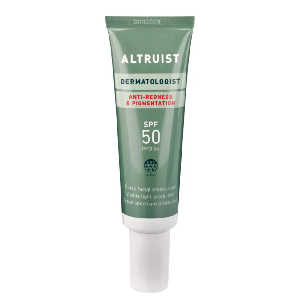 Altruist Zonnebrand Crème Anti-Roodheid en Pigment SPF 50 30 ml