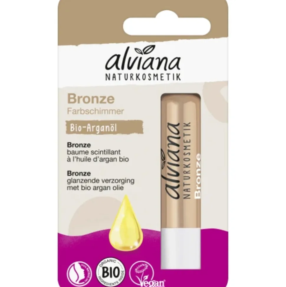 Alviana Lippenbalsem Bronze 4,5 ml