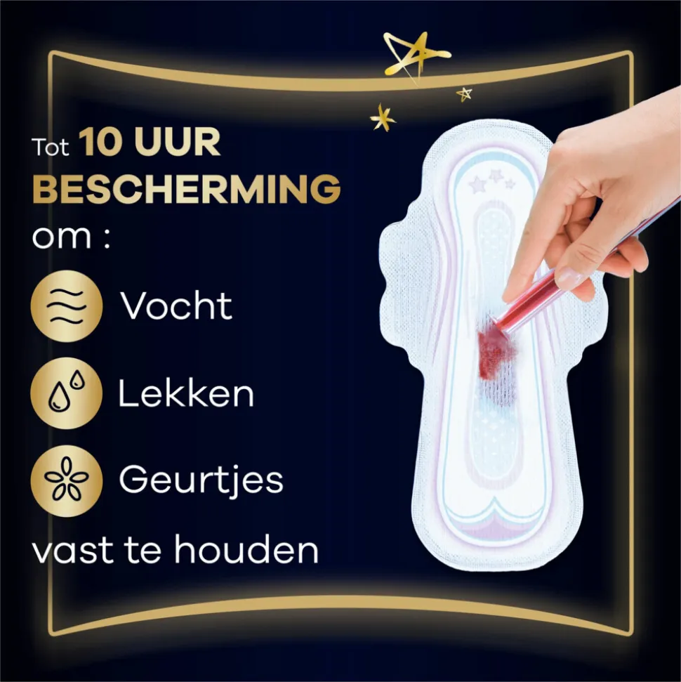 Always Maandverband Ultra Secure Night 22 stuks