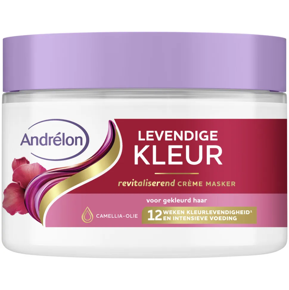 Andrélon Crème Haarmasker Levendige Kleur 300 ml