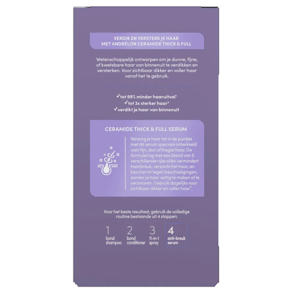 Andrélon Pro-Care Serum Ceramide Thick & Full 50 ml
