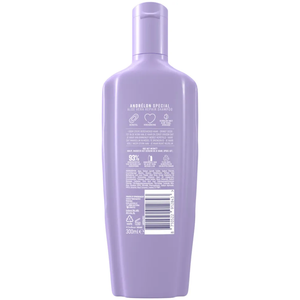 Andrélon Shampoo Aloe Vera Repair 300 ml