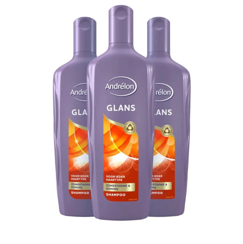 Andrélon Shampoo Glans 3 x 300 ml