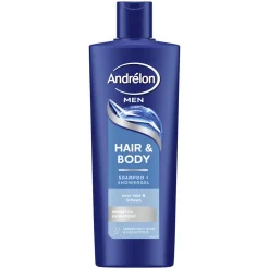 Andrélon Shampoo Hair & Body for Men 400 ml