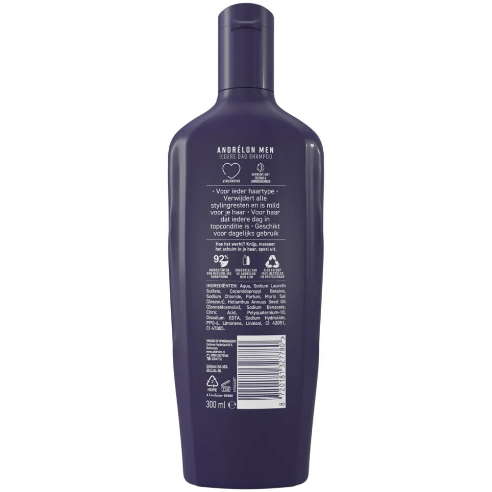 Andrélon Shampoo Iedere Dag For Men 300 ml