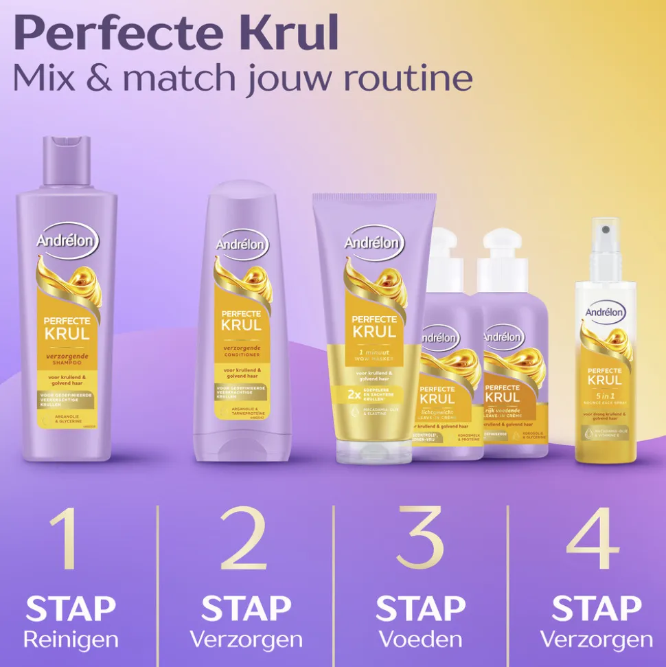 Andrélon WOW Masker Perfecte Krul 180 ml