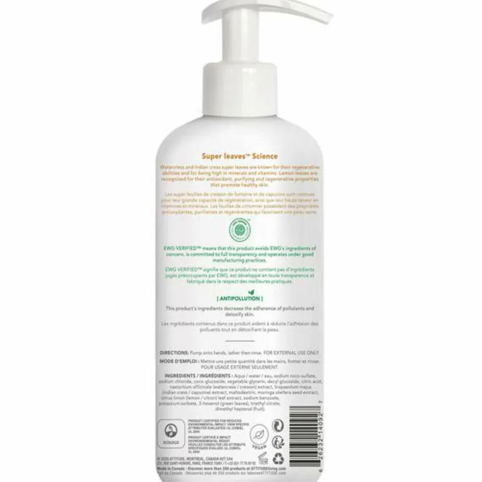 Attitude Super Leaves Handzeep Lemon Leaves 473 ml