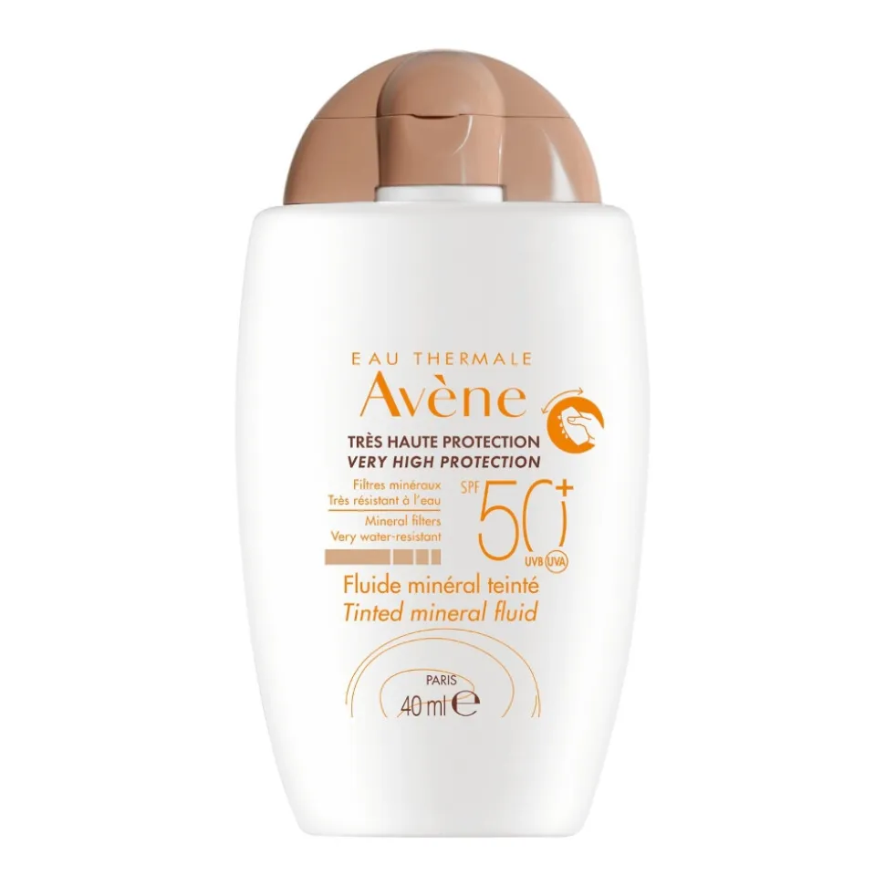 Avène Minerale Getinte Zonfluide SPF 50 40 ml