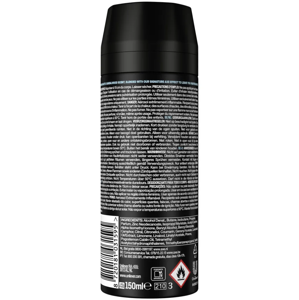 Axe Deodorant Bodyspray Anarchy for Him 150 ml