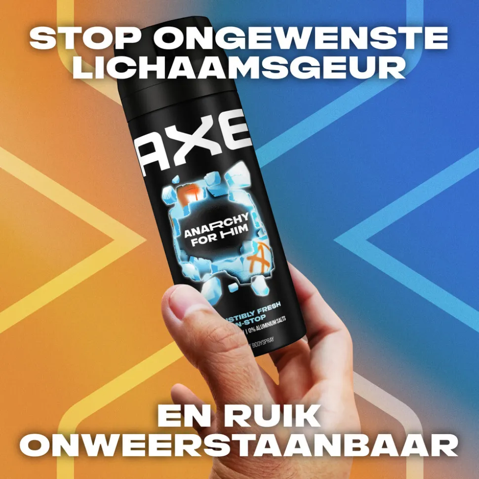 Axe Deodorant Bodyspray Anarchy for Him 150 ml