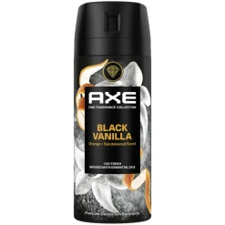 Axe Deodorant Bodyspray Black Vanilla 150 ml