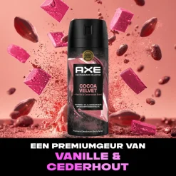 Axe Deodorant Bodyspray Cocoa Velvet 150 ml