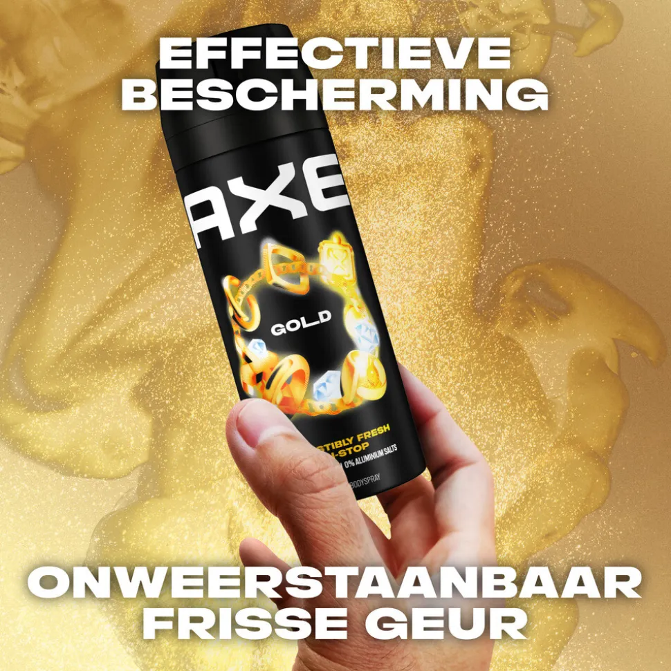 Axe Deodorant Bodyspray Gold 150 ml