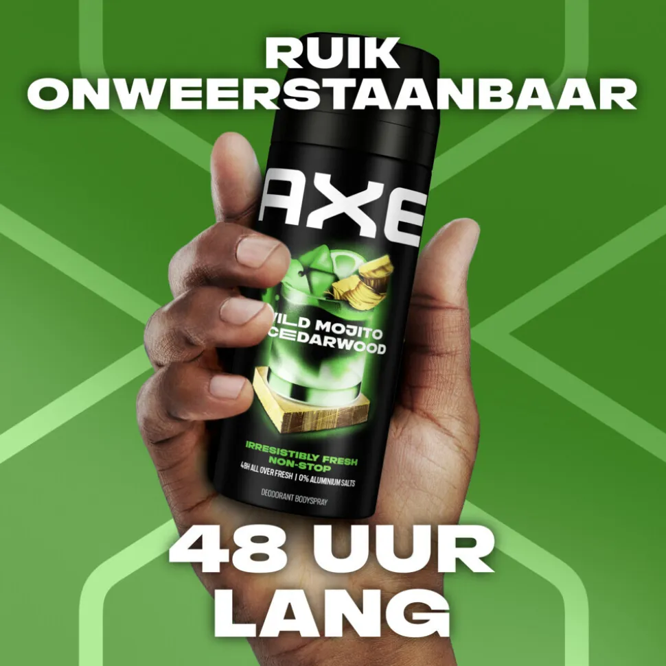 Axe Deodorant Bodyspray Green Mojito + Cedarwood 150 ml