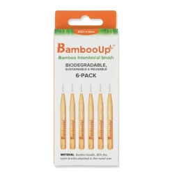 BambooUp Bamboo Interdentale Borstels 0,45mm 6 stuks