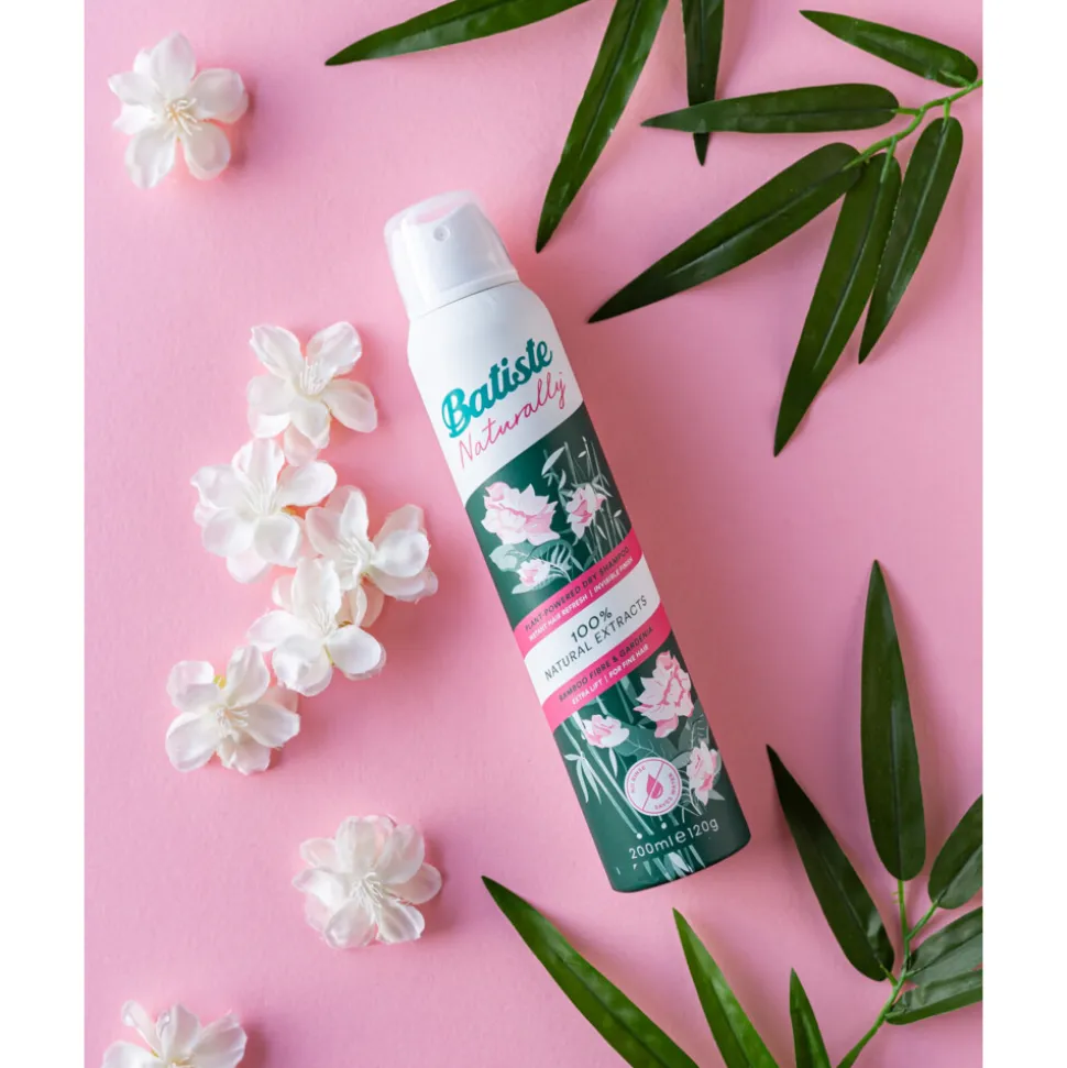 Batiste Naturally Droogshampoo Bamboo Fibre & Gardenia 200 ml
