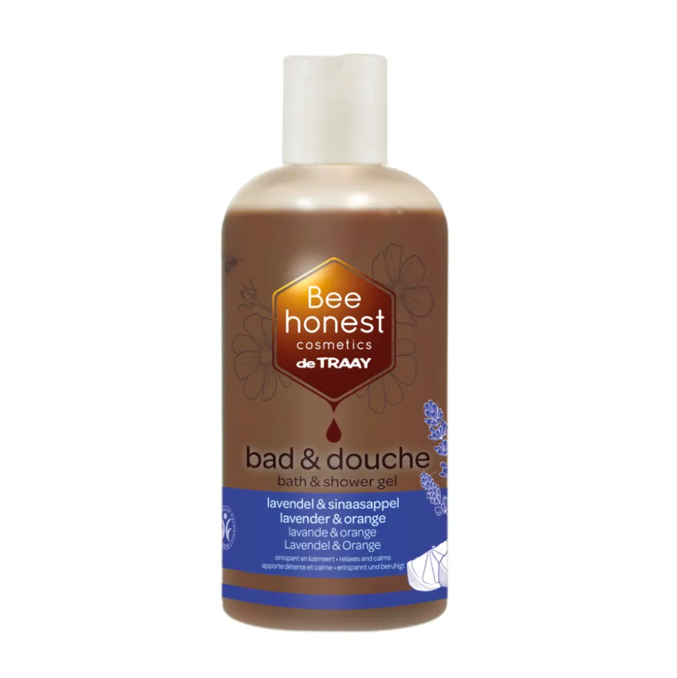 Bee Honest Bad & Douche Lavendel & Sinaasappel 500 ml