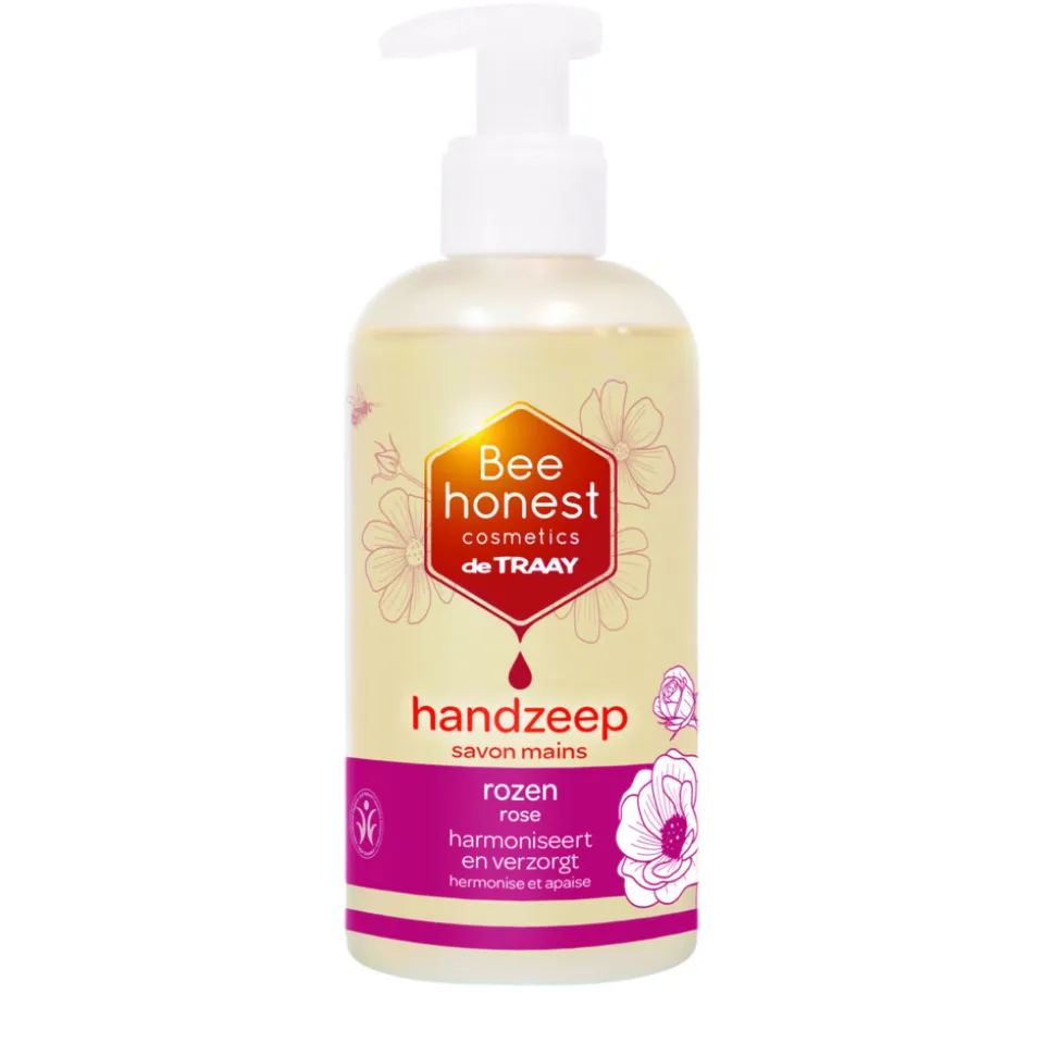 Bee Honest Handzeep Rozen 250 ml