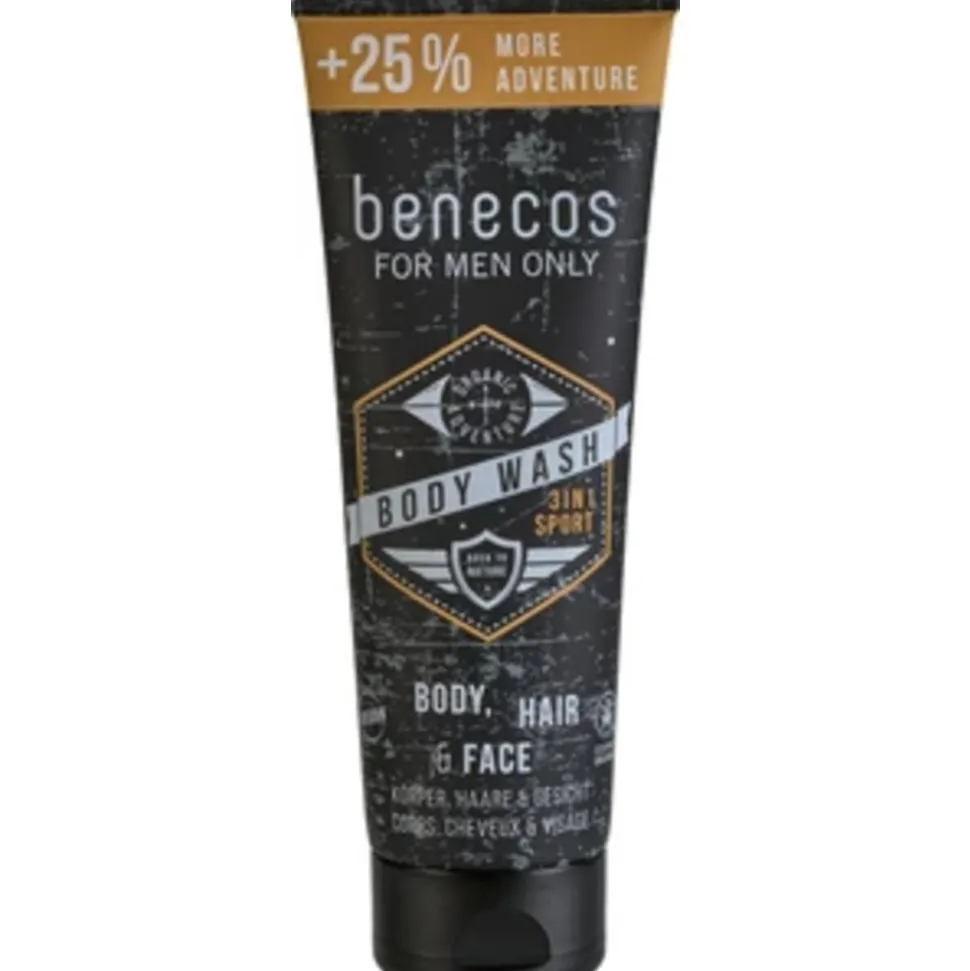 Benecos Douchegel For Men 3-In-1 Sport 250 ml