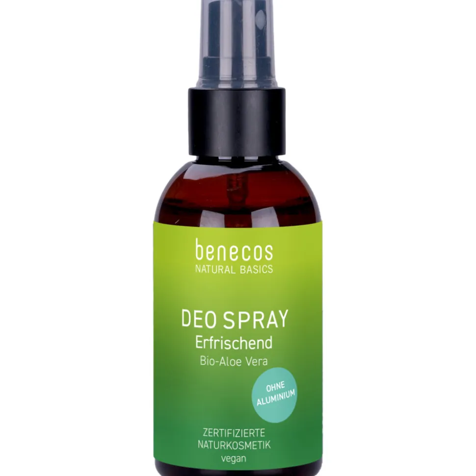Benecos Natural Basics Deodorant Spray Refreshing Organic Aloe Vera Juice 75 ml