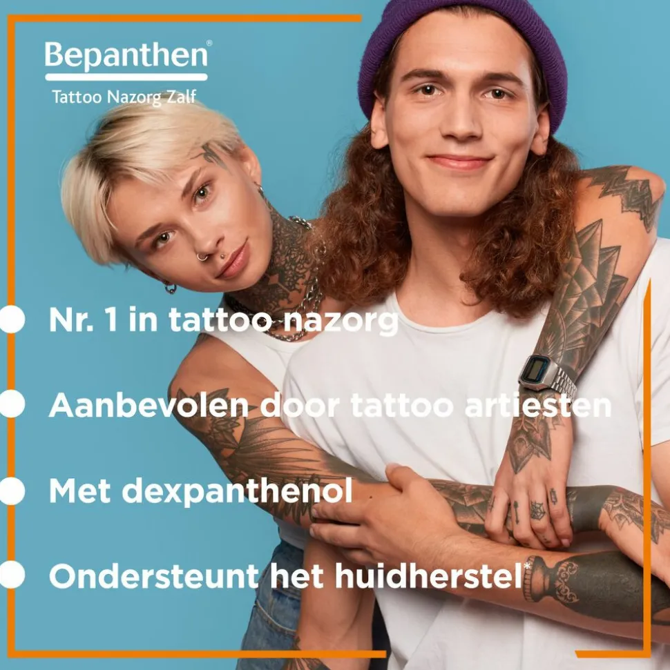 Bepanthen Tattoo Nazorg Zalf 100 gr