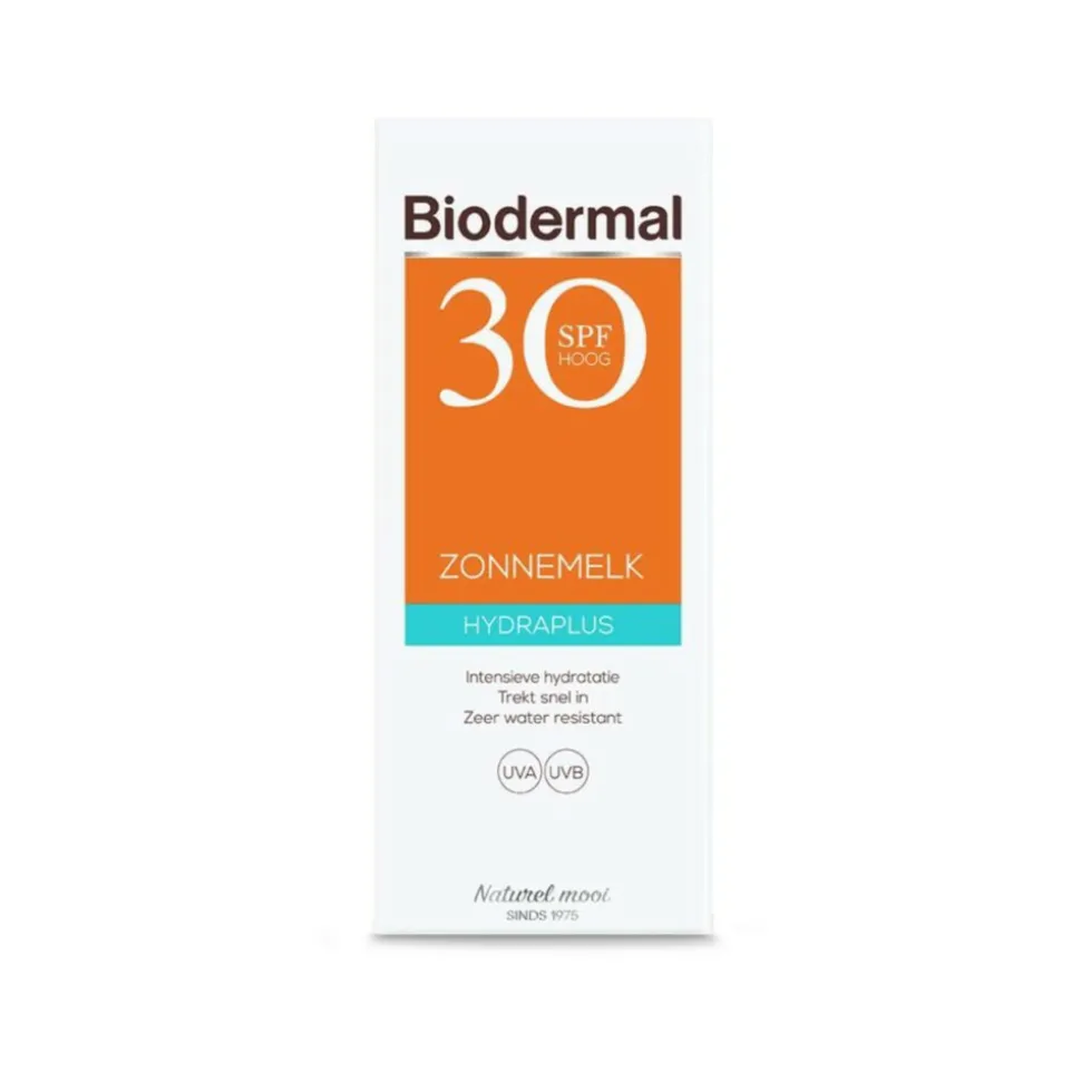 Biodermal Hydraplus Zonnemelk SPF 30 200 ml