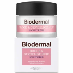 Biodermal Nachtcrème Gevoelige Huid 50 ml