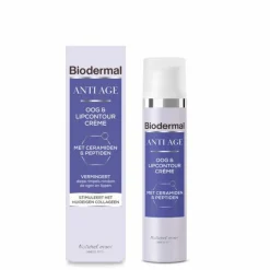 Biodermal Oog & Lip Contour crème Anti Age 15 ml