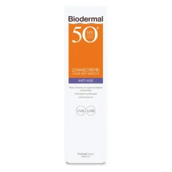 Biodermal Zonnecreme Gezicht Anti Age SPF 50+ 40 ml