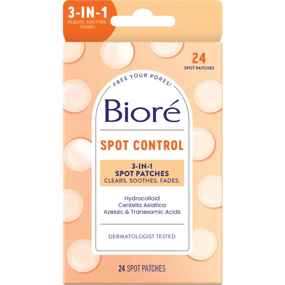 Bioré 3-in-1 Anti Spot Patches 24 stuks