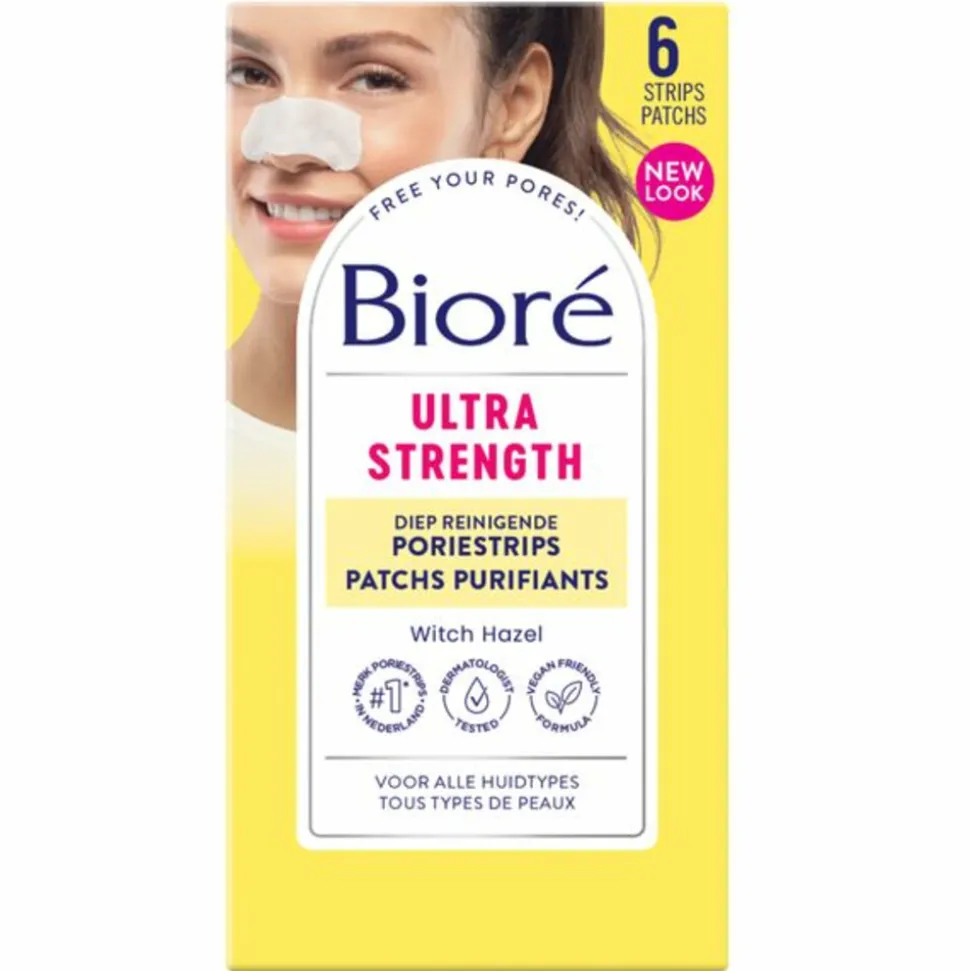 Bioré Neusstrips Ultra Diep Reinigend 6 stuks