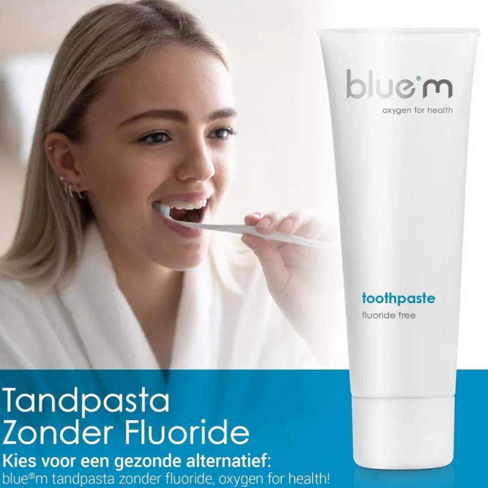 Bluem Tandpasta Fluoride Vrij 75 ml
