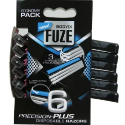 Body-X Fuze Men Triple Blades Wegwerpmesjes 6 stuks