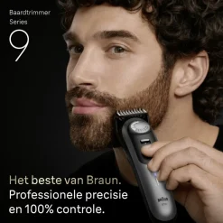 Braun Baardtrimmer Series 9 ProBlade BT9520 Chroom