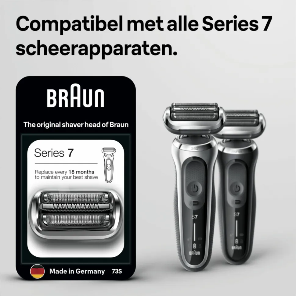 Braun Elektrisch Scheerapparaat Vervangingskop Series 7 73S