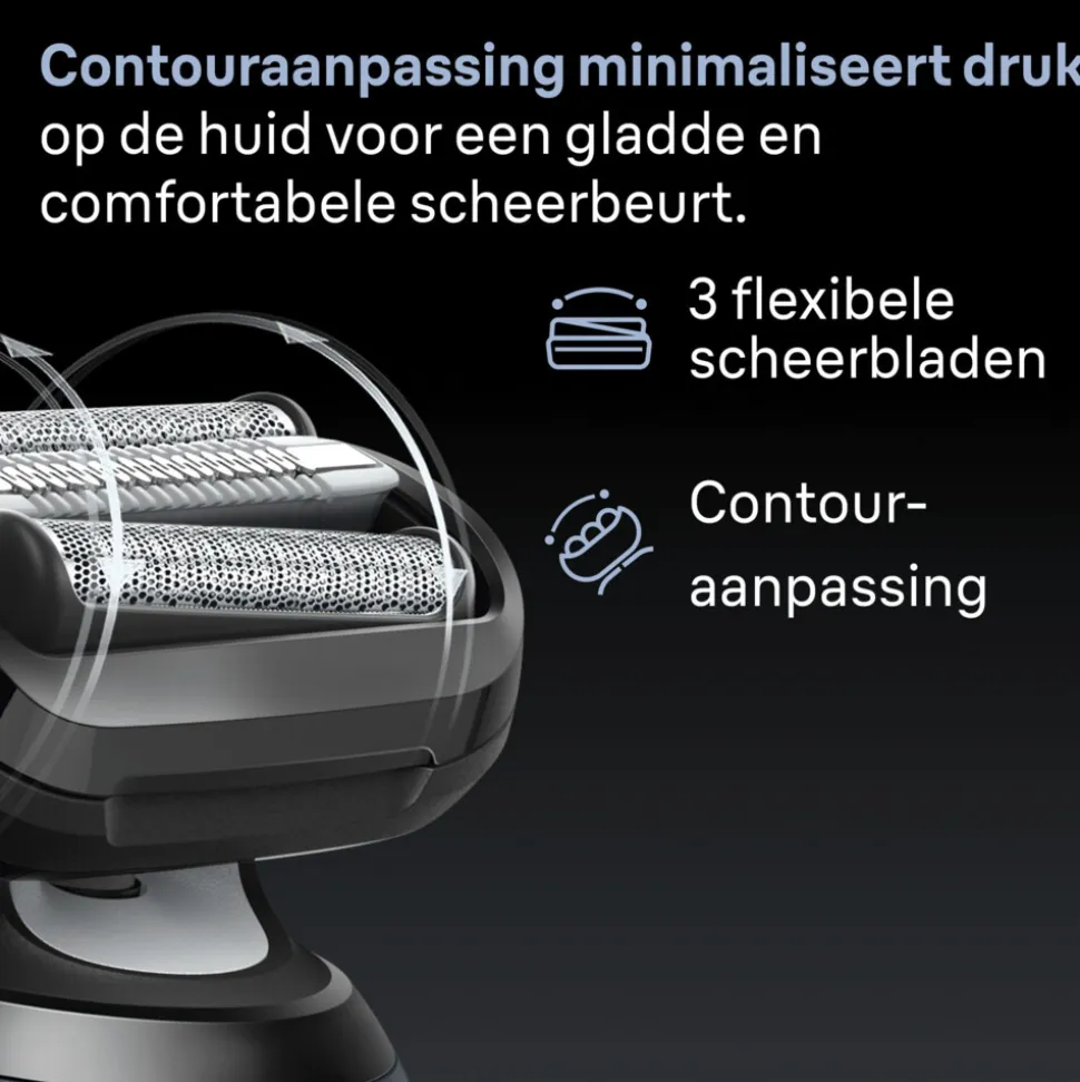 Braun Elektrisch Scheerapparaat Series 6 62-B1200S Blauw