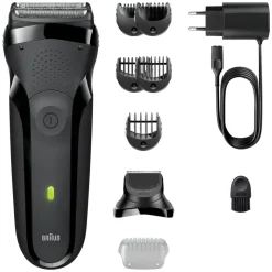 Braun Elektrisch Scheerapparaat Series 3 300BT Grijs