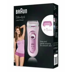 Braun Elektrisch Scheerapparaat en Trimmersysteem Silk-épil 5-100 Roze