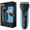 Braun Elektrisch Scheerapparaat S3 ProSkin 3040s Oplaadbaar Zwart / Blauw