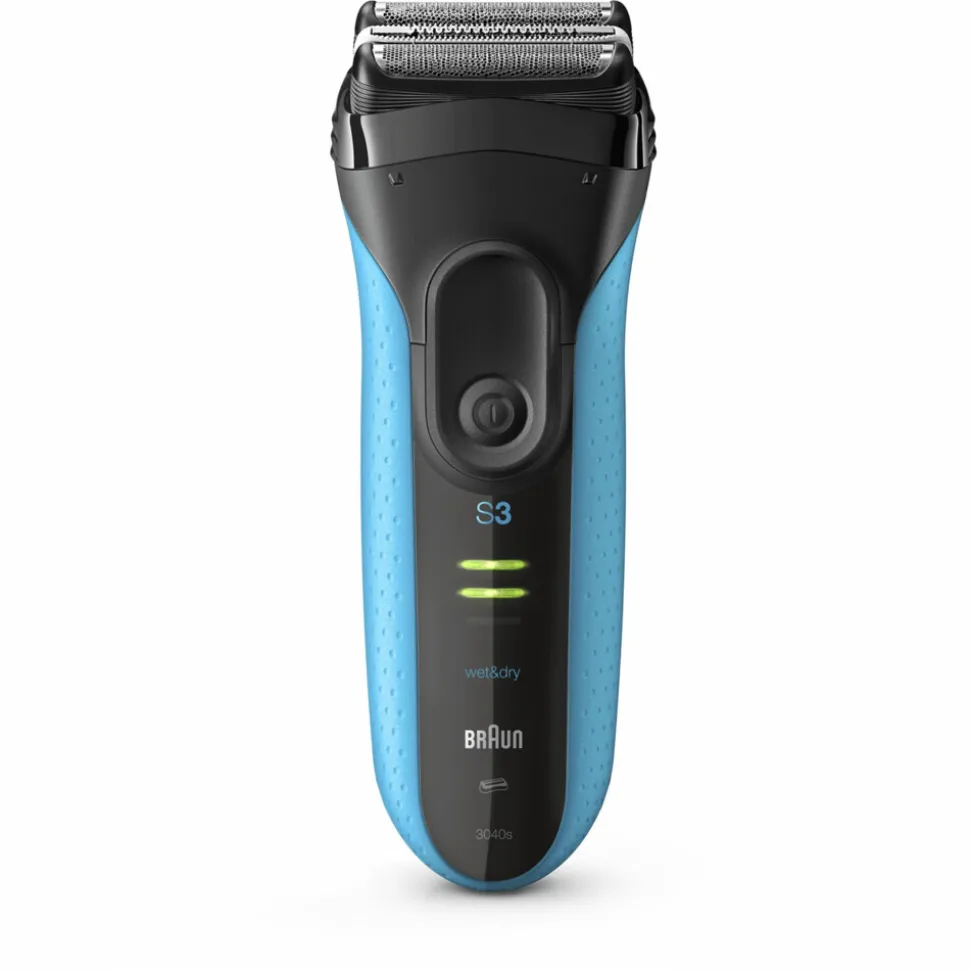 Braun Elektrisch Scheerapparaat S3 ProSkin 3040s Oplaadbaar Zwart / Blauw
