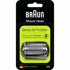 Braun Elektrisch Scheerapparaat Vervangingskop Series 3 32B Zwart