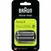 Braun Elektrisch Scheerapparaat Vervangingskop Series 3 21B Zwart