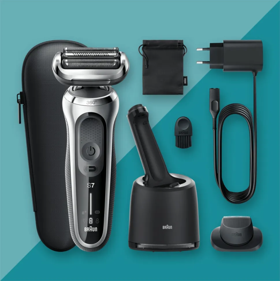 Braun Elektrisch Scheerapparaat Series 7 71-S7200cc Zilver