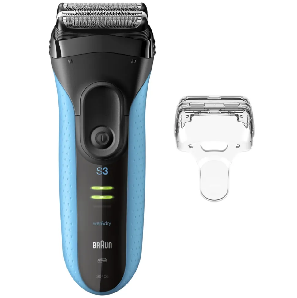 Braun Elektrisch Scheerapparaat Series 3+ 3040S Blauw