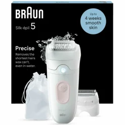 Braun Epilator Silk·épil 5 030 Wit/Flamingo