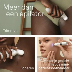 Braun Epilator Silk-épil 9 9-041 Wit/Zilver