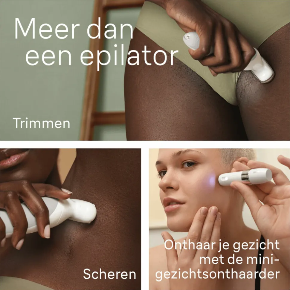 Braun Epilator Silk-épil 9 9-041 Wit/Zilver