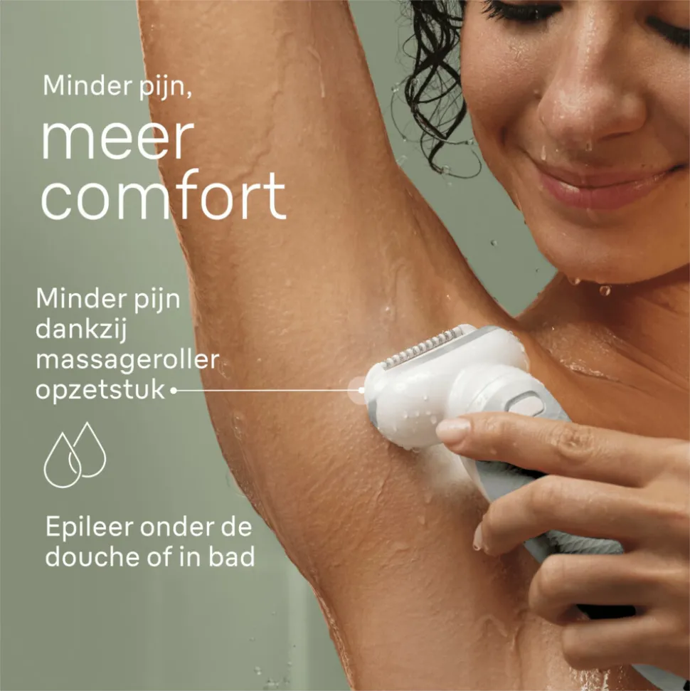 Braun Epilator Silk-épil 9 9-041 Wit/Zilver