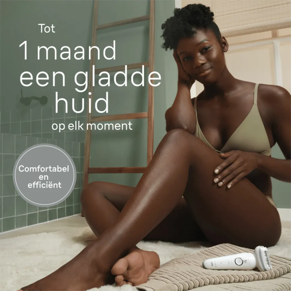 Braun Epilator Silk-épil 9 9-041 Wit/Zilver